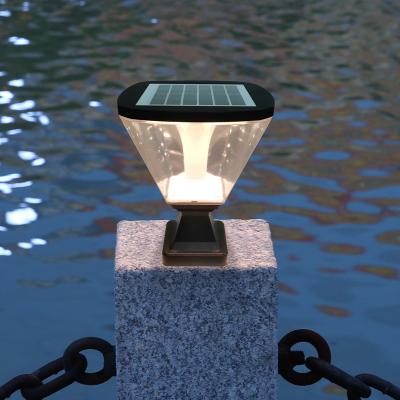야외 방수 울타리 정원 Led 포스트 유럽 태양 기둥 기둥 게이트 램프 공급 업체
